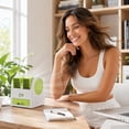 thumbnail image 7 of MMJ Mini Air Cooler Desktop USB Fan 3 Speed Ice Water Drawer Quiet Portable Personal Space Evaporative Air Conditioner Office Dorm, 7 of 7