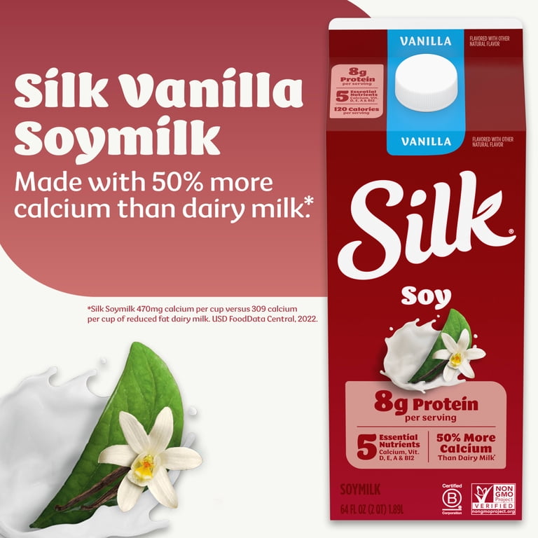 あいね♪様用！SILK CREATE SLIM 豆乳コーン味 50g（30袋） Silk Vanilla Vegan Soy Milk Drink, Dairy and Gluten Free, Shelf