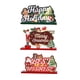 thumbnail image 1 of Naiovety Cartel de de Navidad Signo decorativo de Papá Noel Muñeco de nieve antideformado Decoración de para vacaciones Cena de Navidad Kits de decoración para fiestas Naiovety HA016114-00, 1 of 1