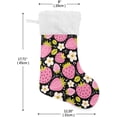 thumbnail image 2 of GZHJMY Strawberry Christmas Stocking, Personalized Large Candy Stocking Hanging Gift, Xmas Stockings Decoration for Family Holiday Party Ornaments Decor Fireplace, 2 of 7