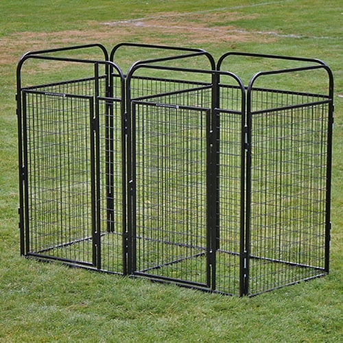 X2 K9 Kennel Store Multiple 4' X 6' Dog Kennel-Run Full Stalls