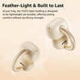 thumbnail image 3 of Auriculares abiertos TOZO OpenEarring Bluetooth 5.4 40H, 3 of 8