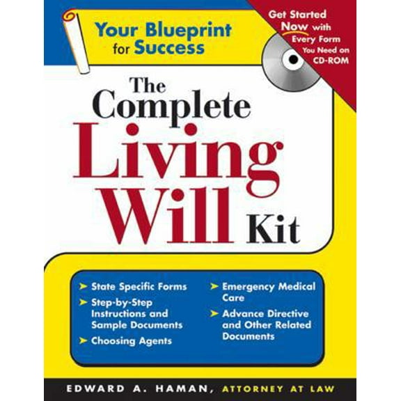 Pre-Owned The Complete Living Will Kit (Complete . . . Kit) (Paperback) 1572485426 9781572485426