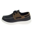 thumbnail image 3 of Sail Post Toddler Boys Lace-up Boat Shoes - Navy, 12, 3 of 7