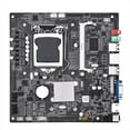 thumbnail image 1 of Placa Base para Ordenador ITX H61-I, I3/I5/I7 de 3.ª Generación, DDR3 de 1155 Pines, Control Industrial, Accesorios para Ordenador., 1 of 5
