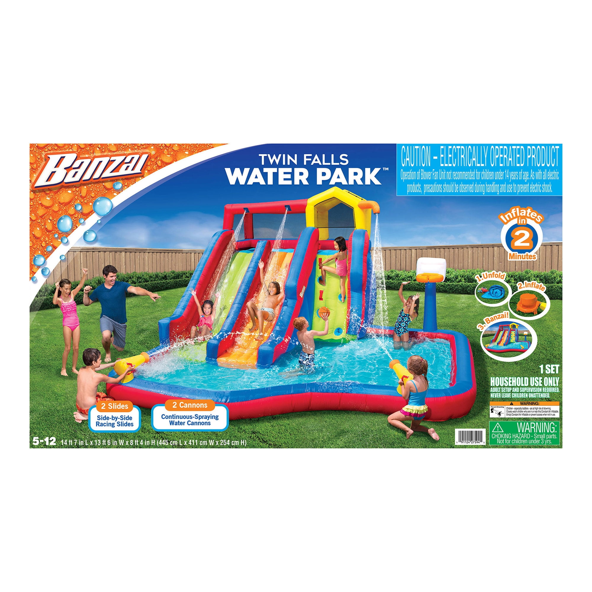 Banzai Falls Inflatable Water Slide Inflatable Water Slide Banzai