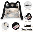 thumbnail image 4 of Abstract Geometric Landscape Art Small Backpack Cute Mini Backpacks For Woman Lightweight Daypacks, 4 of 8