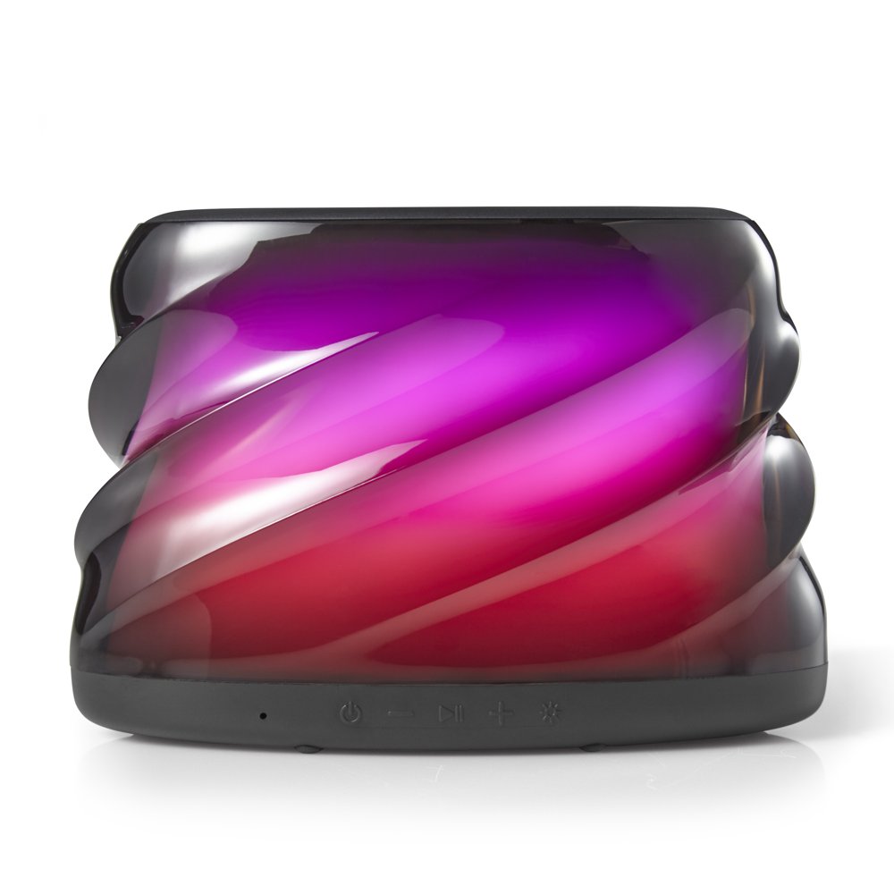Blackweb Bluetooth Wireless Speaker with Color Changing LED Lights, Large,BWA19AAS92 Walmart