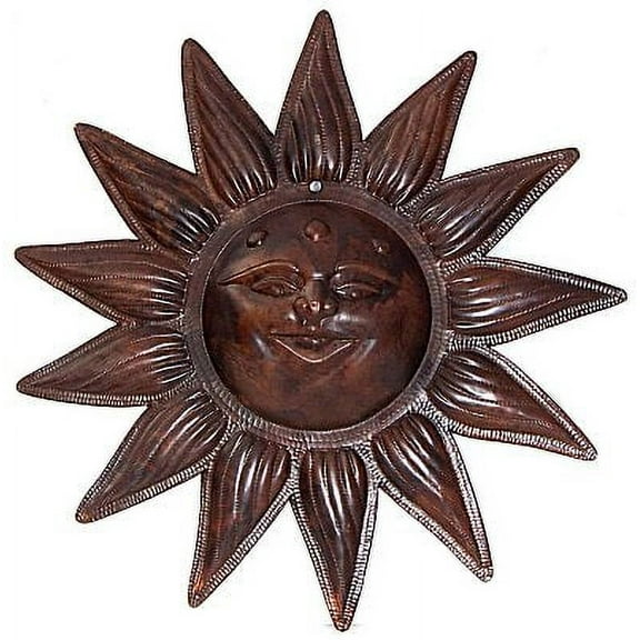 Hammered Weathered Copper Sunface