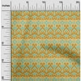 thumbnail image 1 of oneOone Silk Tabby Fabric Swirl Ikat Printed Craft Fabric BTY 42 Inch Wide, 1 of 4
