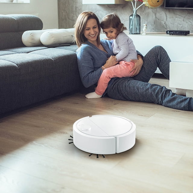 Juguetes para piscina, juguetes para bebés, juguetes para niños pequeños, robot aspirador con batería recargable para el hogar, mini aspiradora inteligente, pequeños electrodomésticos, robot aspirador