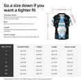 thumbnail image 5 of Xecao Christmas Gnome Snowflake Men's Casual Short-sleeved Shirt, a button-up collared shirt with a pocket-Medium, 5 of 5