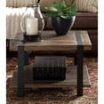 thumbnail image 3 of Alaterre Furniture Modesto Cube Coffee Table, Rustic Natural, 3 of 4