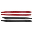 thumbnail image 3 of Bumper Strip Bumper Protector Door Edge Guard 2pcs Car Front Rear Bumper Protector Body Door Corner AntiScratch Strips Glossy Black Modification Universal, 3 of 8