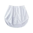 thumbnail image 3 of Women Mini Shirt Extender Skirt Adjustable Layering Fake Top Lower Sweep, 3 of 19