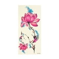 thumbnail image 5 of Wrapables® Floral Temporary Tattoos Body Art Water Tattoos (8 Sheets), Pink Floral, 5 of 13