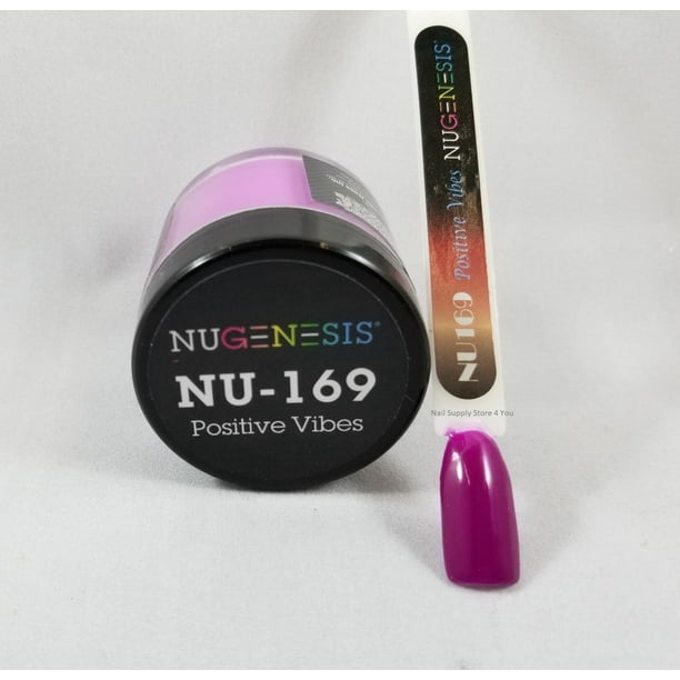 NUGENESIS Nail Color Dip Dipping Powder 1.5oz/jar NU169 Positive