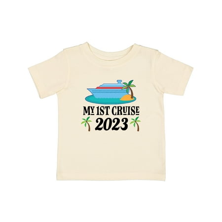 

Inktastic My 1st Cruise 2023 Gift Baby Boy or Baby Girl T-Shirt