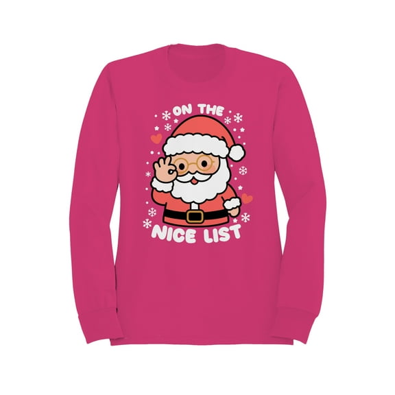 Santa on the Nice List Women's Sweatshirt
