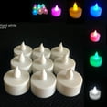 thumbnail image 4 of Vela electrónica con luz LED, suministros navideños, velas, decoración de bodas, velas de cumpleaños, 4 of 6
