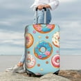 thumbnail image 4 of Uemuo Colorful Donut Printed Washable Luggage Cover - Fashion Suitcase Protector Fits 18-32 Inch Luggage -X-Large, 4 of 9