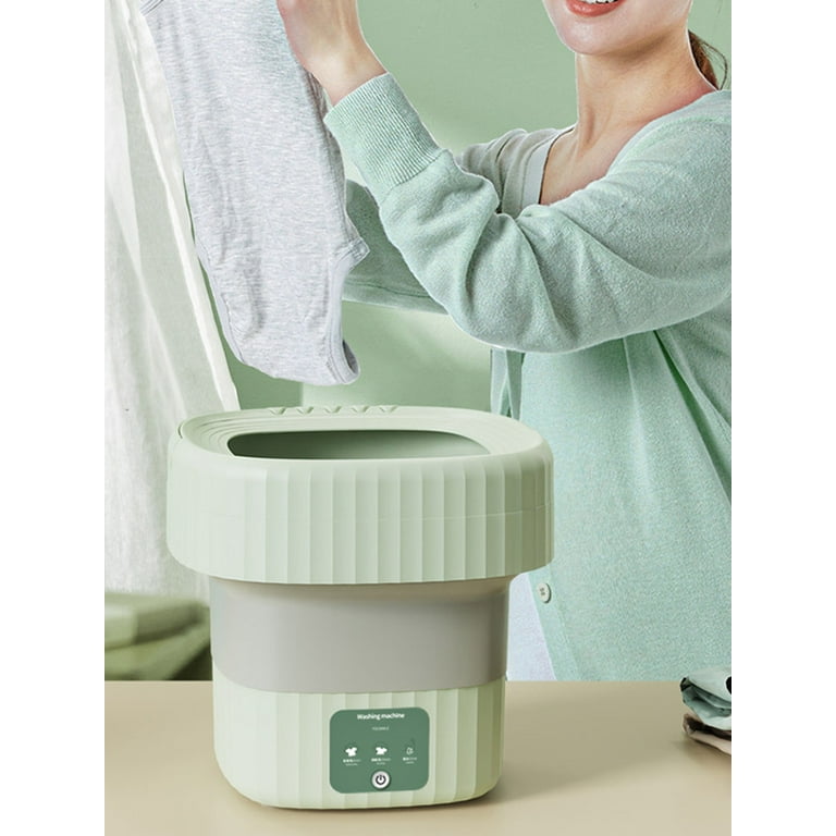 Mini Washing Machine 8L Portable Washer Machine 3 Adjsutable Modes Foldable  Washing Machine Quiet Operate Mini Laundry Machine