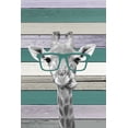thumbnail image 2 of Allen, Kimberly 17x24 Gold Ornate Wood Framed with Double Matting Museum Art Print Titled - Giraffes Glasses 2, 2 of 4