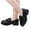Black, variant on absuyy Girls' Tassel Loafers Shiny Slip-On School Shoes, Patent-Look Rubber Non-Slip Sole for Casual, Kids/Little/Big Kid US Sizes 5-10 & 11-4.5, Black,Size 3.5 T