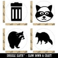 thumbnail image 2 of Raccoon Trash Panda Racoon Rubber Stamp Set for Scrapbooking Crafting Stamping - Small 3/4 Inch, 2 of 7