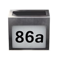 thumbnail image 3 of Solar Lighted Address Signs House Number For House Street Mailbox Outdoor Metal LED Plaque With Light Sensor DIY Letter & Numbers, 3 of 7