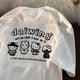 thumbnail image 4 of Hello Kitty-Camiseta de algodón de manga corta para niños, Top holgado de media manga para estudiantes y niñas, 4 of 5