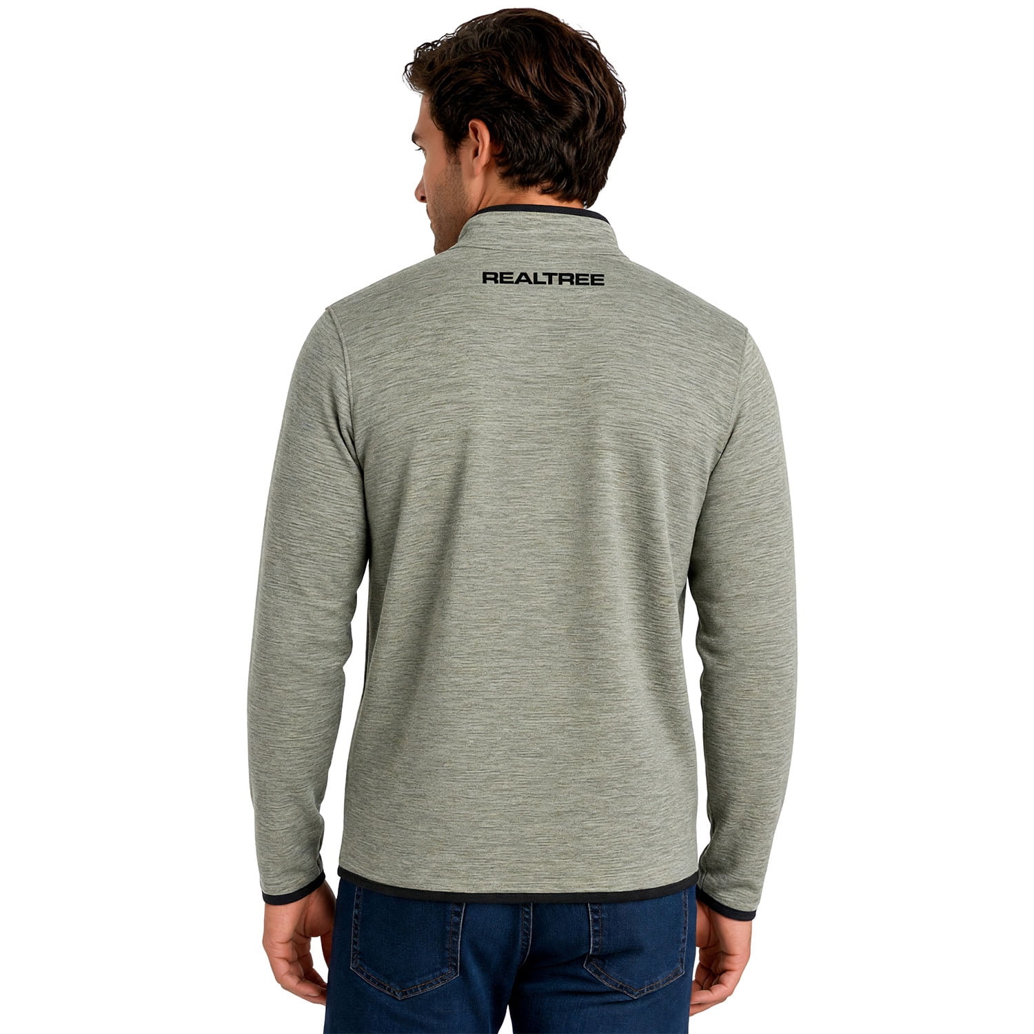 Realtree Men's Fleece Quarter Zip Pullover Sweatshirt, Sizes S-2XL