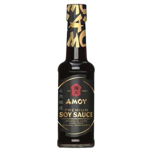 Amoy Premium Soy Sauce 153ml, British Import (Pack of 2)