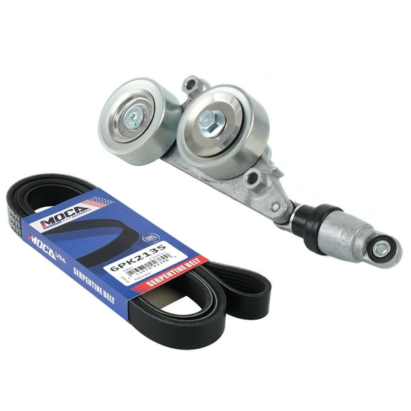 MOCA AUTOPARTS Serpentine Belt Tensioner Kit for 06-11 Honda Pilot Odyssey Accord