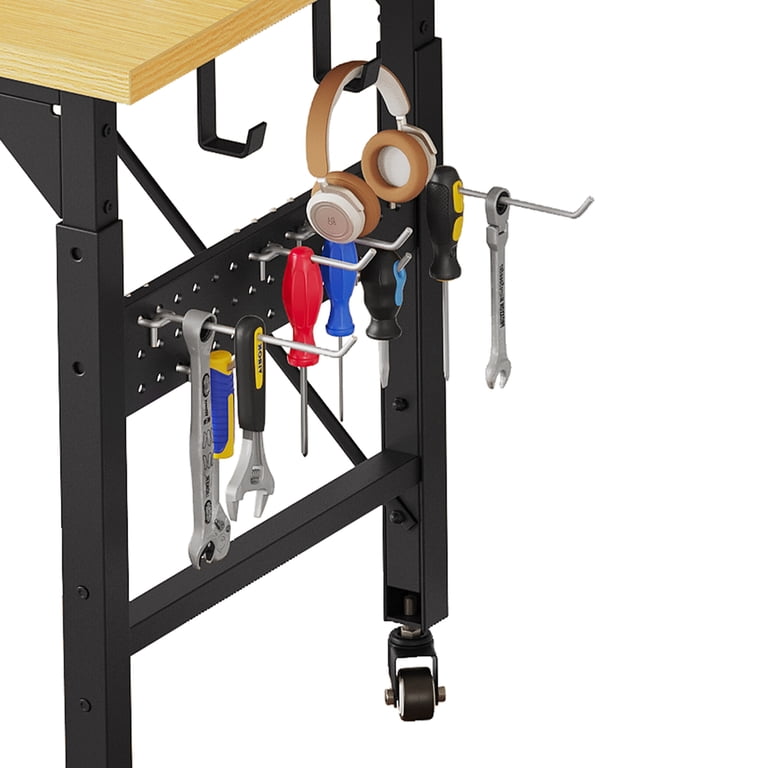 Dextrus Mobile Metal Workbench, 59.1