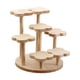 thumbnail image 1 of Elevadores de exhibición de madera, soporte de mesa para plantas, pedestal rústico, soporte de exhibición de mesa para figuras, coleccionables, velas,, 1 of 8