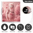 thumbnail image 6 of Haosy Dishwasher Magnet Cover Magnetic Fridge Door Cover Home Kitchen Decor Valentine's Day Cute Alpaca 23"x 26", 6 of 6