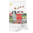 thumbnail image 3 of Decorative Towel Village Scene Tea Towels Set/2 Clean Up Kitchen 100% Cotton Mx183443 Set / 2, 3 of 3