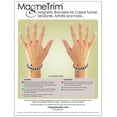 thumbnail image 3 of MagneHealth Dark Pink Crystal Magnetic Wrap 36'', 3 of 4