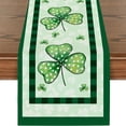 thumbnail image 1 of Kitchen aid Table Runner For St Patricks Day Decorations Irish Cover Spring Green Holiday Home Kitchen Centerpiece Decor, 1 of 2