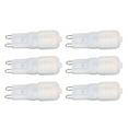 thumbnail image 4 of Dimmable G9 LED Bulbs, 6-Piece Pack, Energy-Saving 3W (Equivalent To 25W Halogen), 360 Degree Light Distribution, Rapid Heat Dissipation, Non-Strobing, Ideal For Chandeliers And, 4 of 8