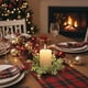 thumbnail image 4 of Candle Aromatherapy Holders Red Fruit Wreath Christmas Desk Arrangement, Red Fruit Wreath Candle Holders, Aromatherapy Candle Holders, Festive Desktop Decor, Home Aromatherapy Supplies, Unique Gift, 4 of 9
