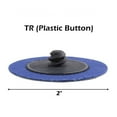 thumbnail image 4 of 50Pcs 2in Sanding Grinding Discs 36 Grit Aluminum Oxide Die Grinder Roll Lock Disc Rust, 4 of 7
