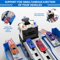 thumbnail image 3 of Pista de carreras Toy Carrier Truck con 8 coches de carreras para niños de más de 3 años, 3 of 6
