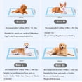 thumbnail image 2 of 5 Count Wee Wee Pads for Large Dogs Puppy Training, 23 x 23 Inch 6-Layers Quick Absorb Drying Surface, 2 of 9