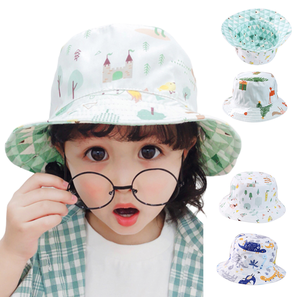 Kids UPF 50+ Bucket Sun Hat UV Sun Protection Hats Summer Play Hat