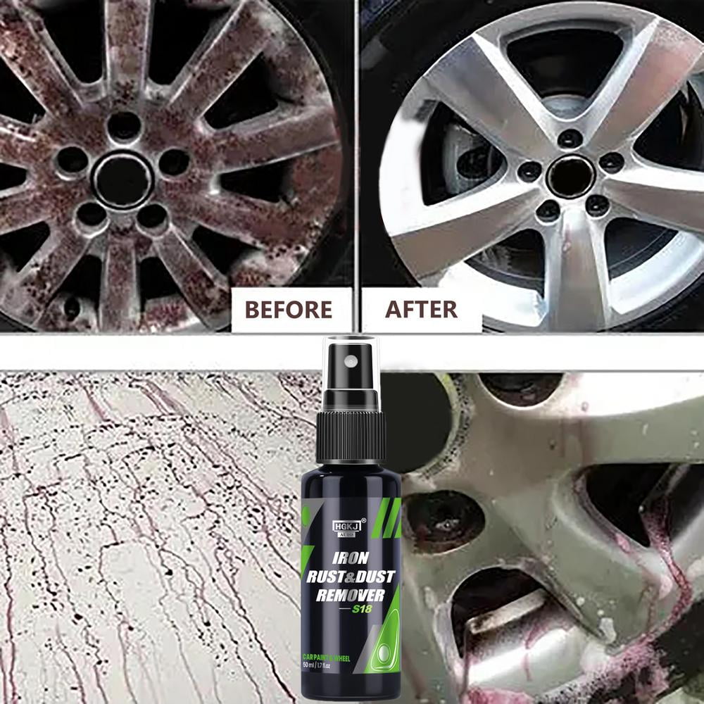 Rust Remover Spray for Detailing Iron Remover Rust Spray for Car Wheels  Effective