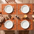 thumbnail image 7 of Smile Give Thanks Orange Thanksgiving Placemats 12x18 Inch Set of 4, 7 of 7