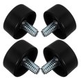 thumbnail image 1 of EXHUMKY 4Ud Finalizadores Negros Para Barras De Resistentes De Plástico Y Metal Para Hogar, 1 of 8
