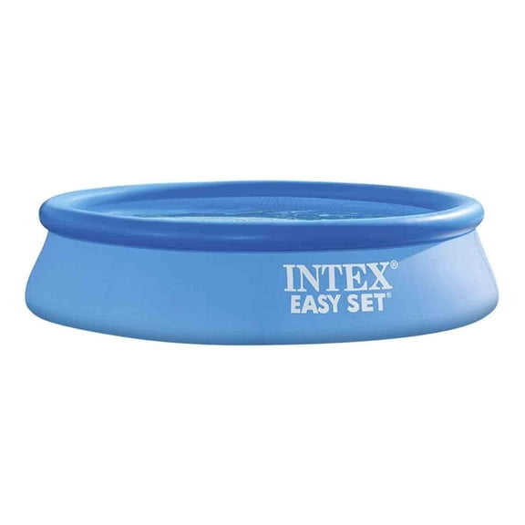 Alberca Piscina Inflable Circular 2.44 M Easy + Bomba Intex azul 1